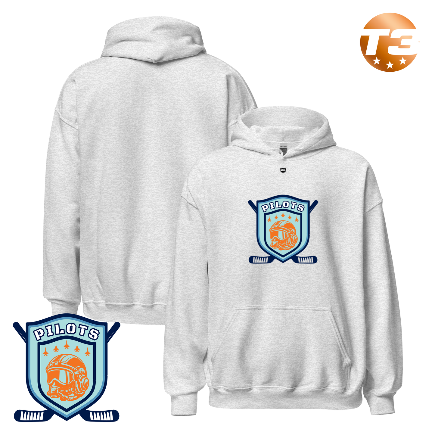 Pacific Pilots 2026 Classic Logo Hoodie