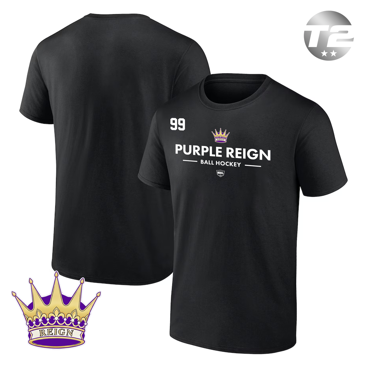 Mid Atlantic Purple Reign 2026 Authentic Pro Primary T-Shirt