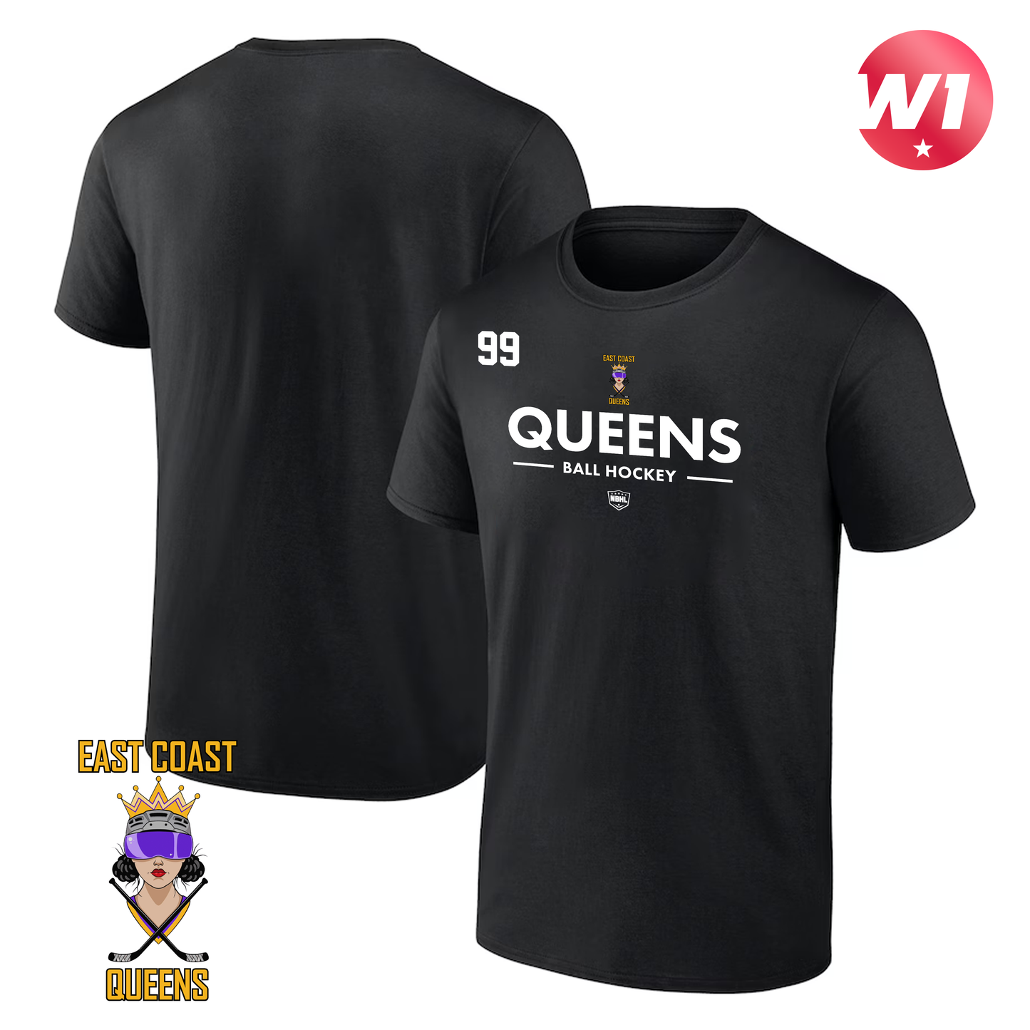East Coast Queens 2026 Authentic Pro Primary T-Shirt