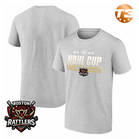Boston Rattlers 2026 NBHL Cup Player Tee
