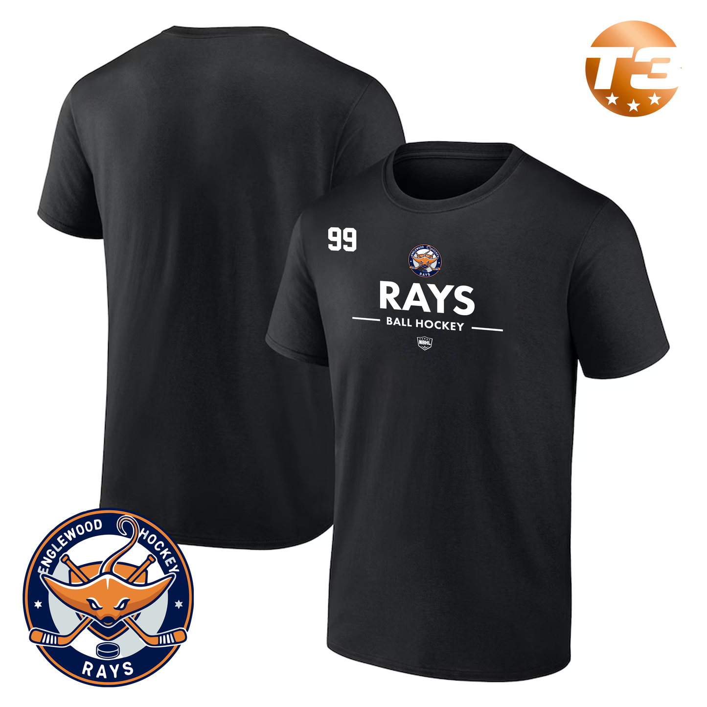 Englewood Rays 2026 Authentic Pro Primary T-Shirt