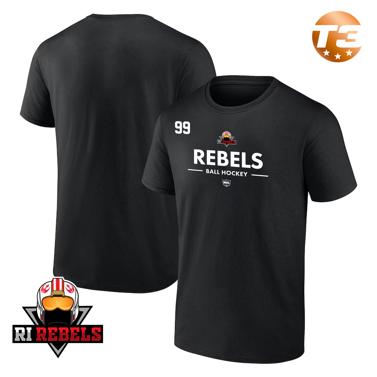 Rhode island Rebels 2026 Authentic Pro Primary T-Shirt