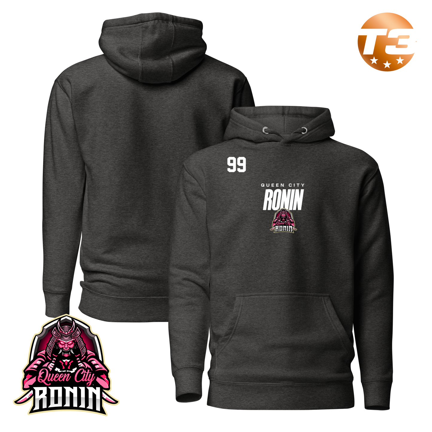 Queen City Ronin 2026 Performance Player Hoodie