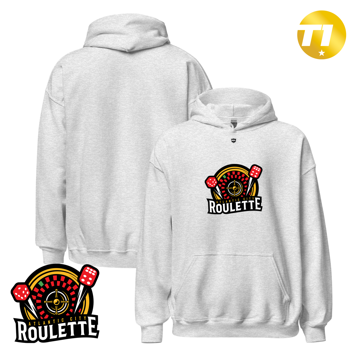 Atlantic City Roulette 2026 Classic Logo Hoodie