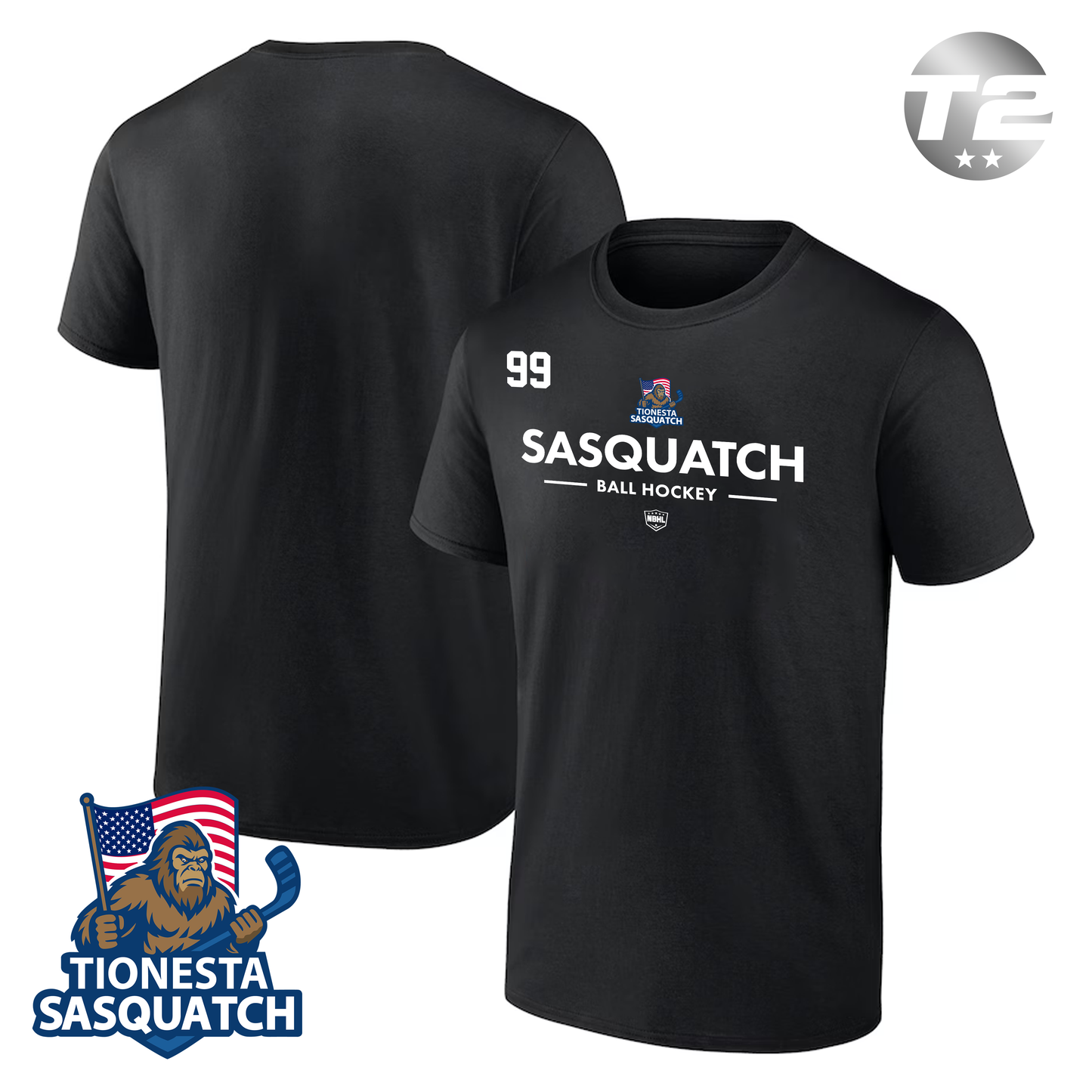 Tionesta Sasquatch 2026 Authentic Pro Primary T-Shirt