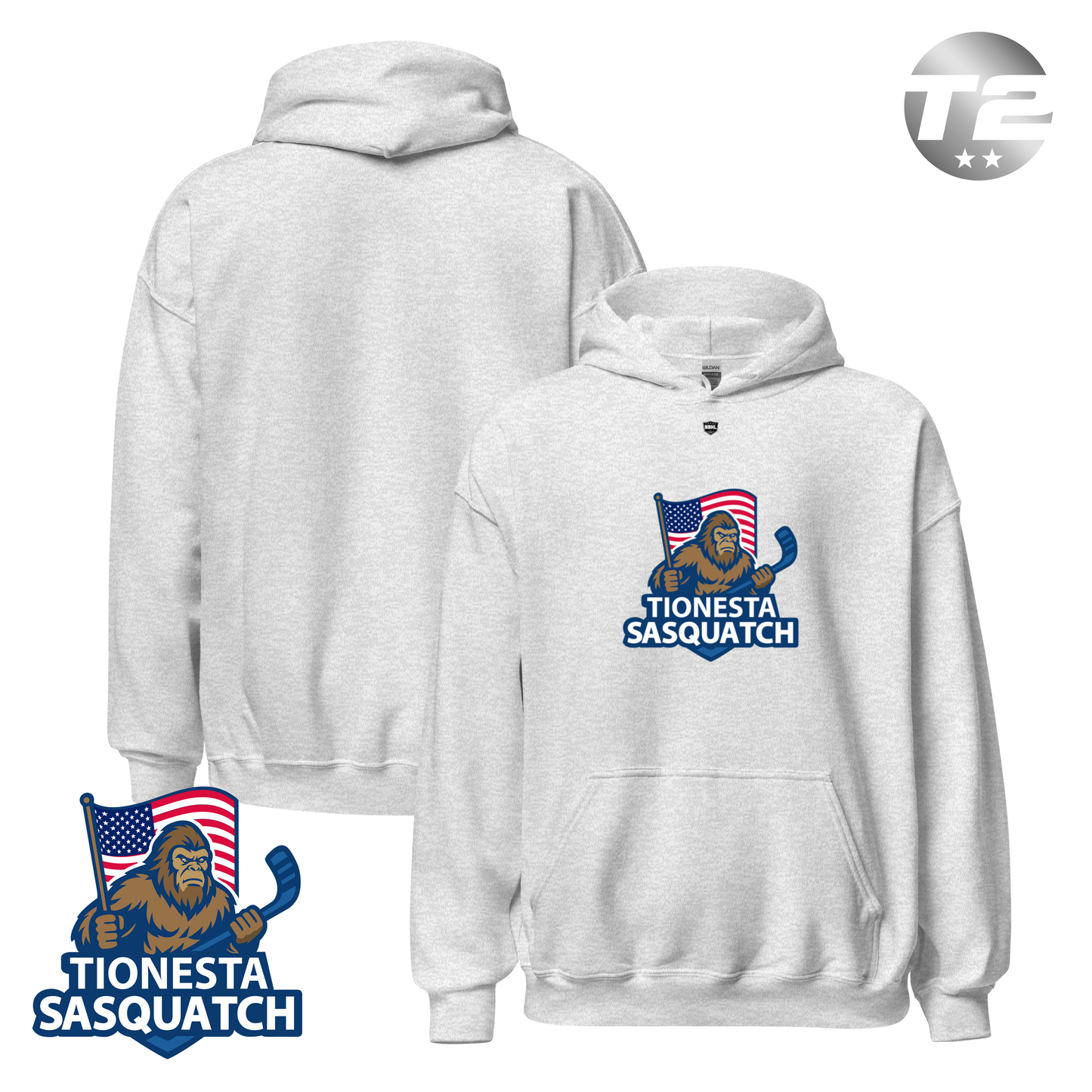 Tionesta Sasquatch 2026 Classic Logo Hoodie