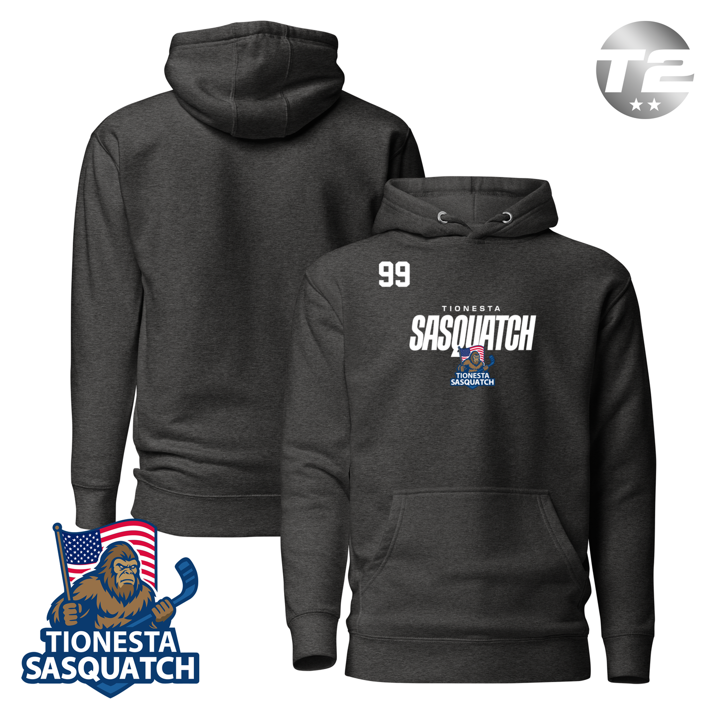 Tionesta Sasquatch 2026 Performance Player Hoodie