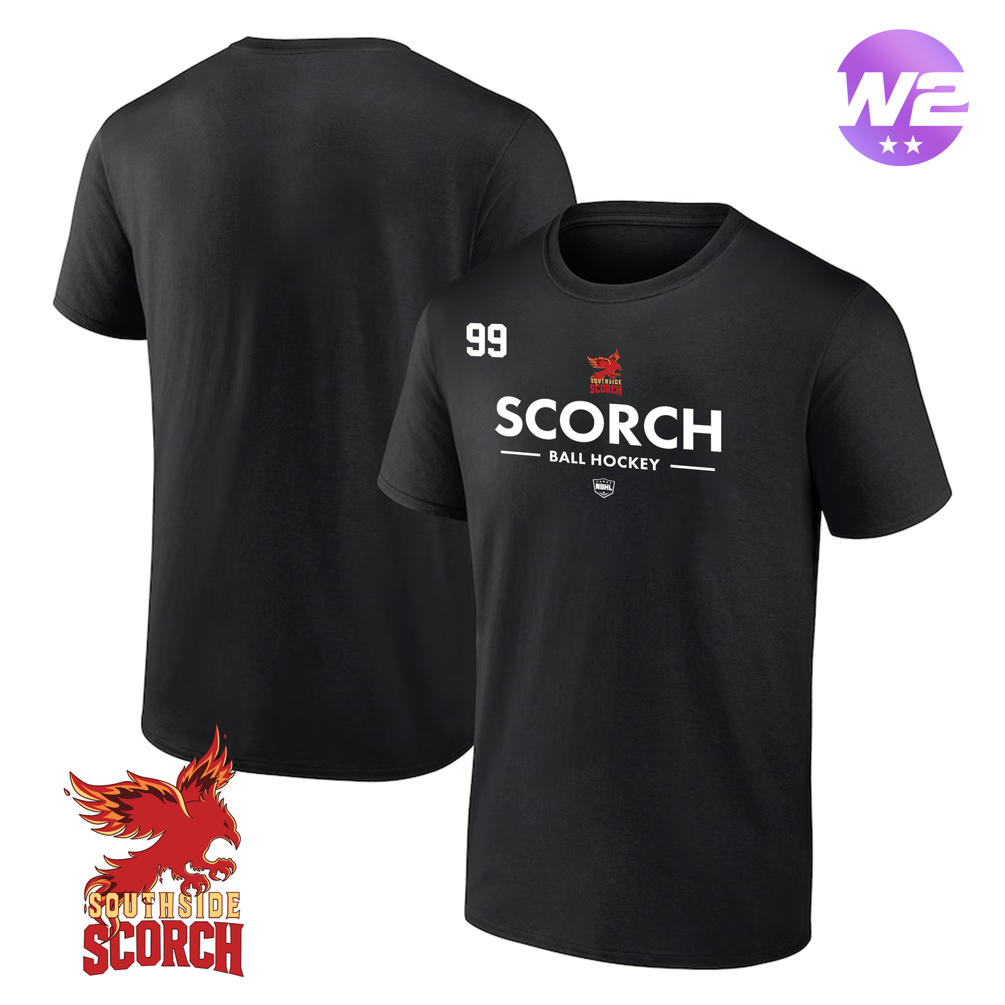 Pittsburgh Scorch 2026 Authentic Pro Primary T-Shirt