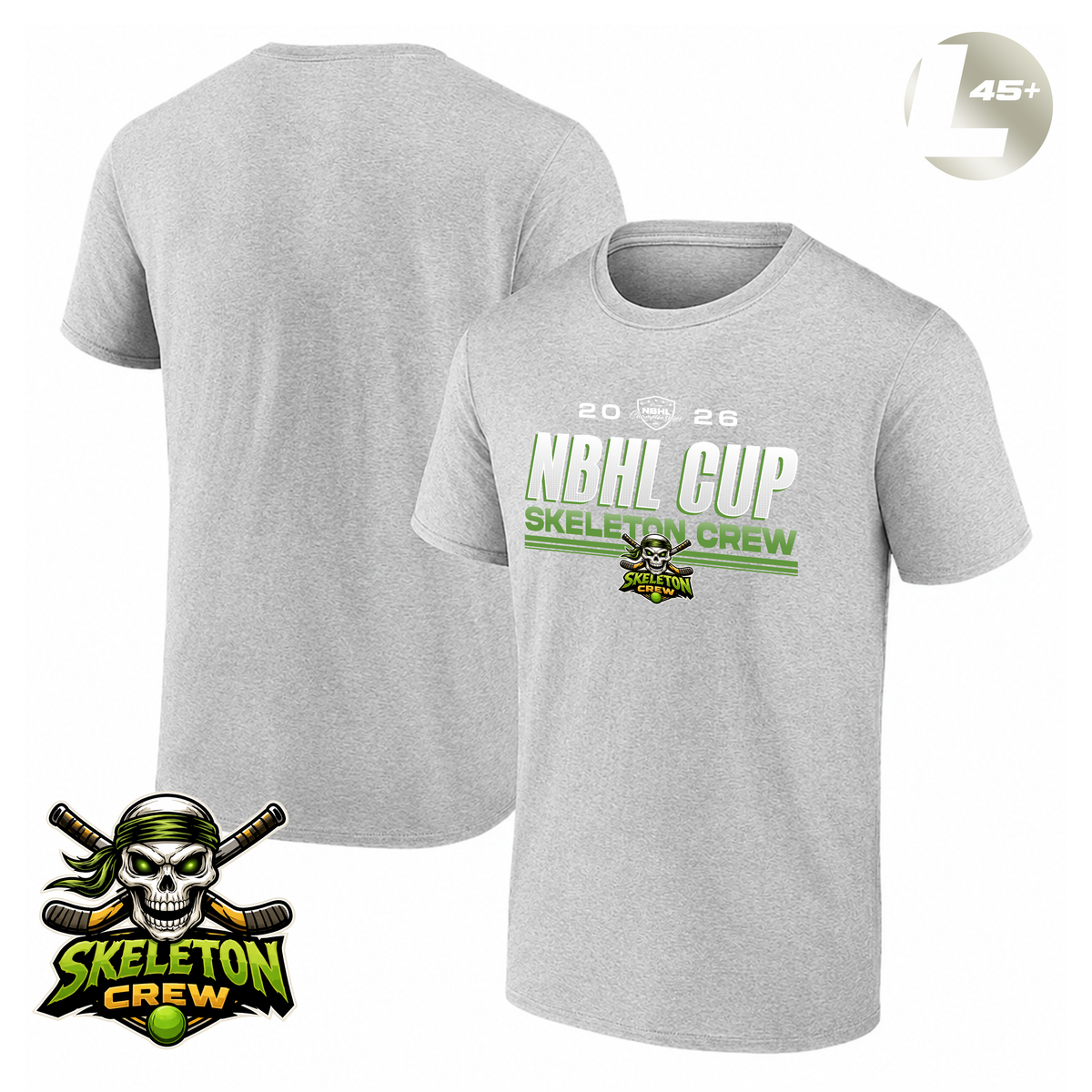 New York Skeleton Crew 2026 NBHL Cup Player Tee