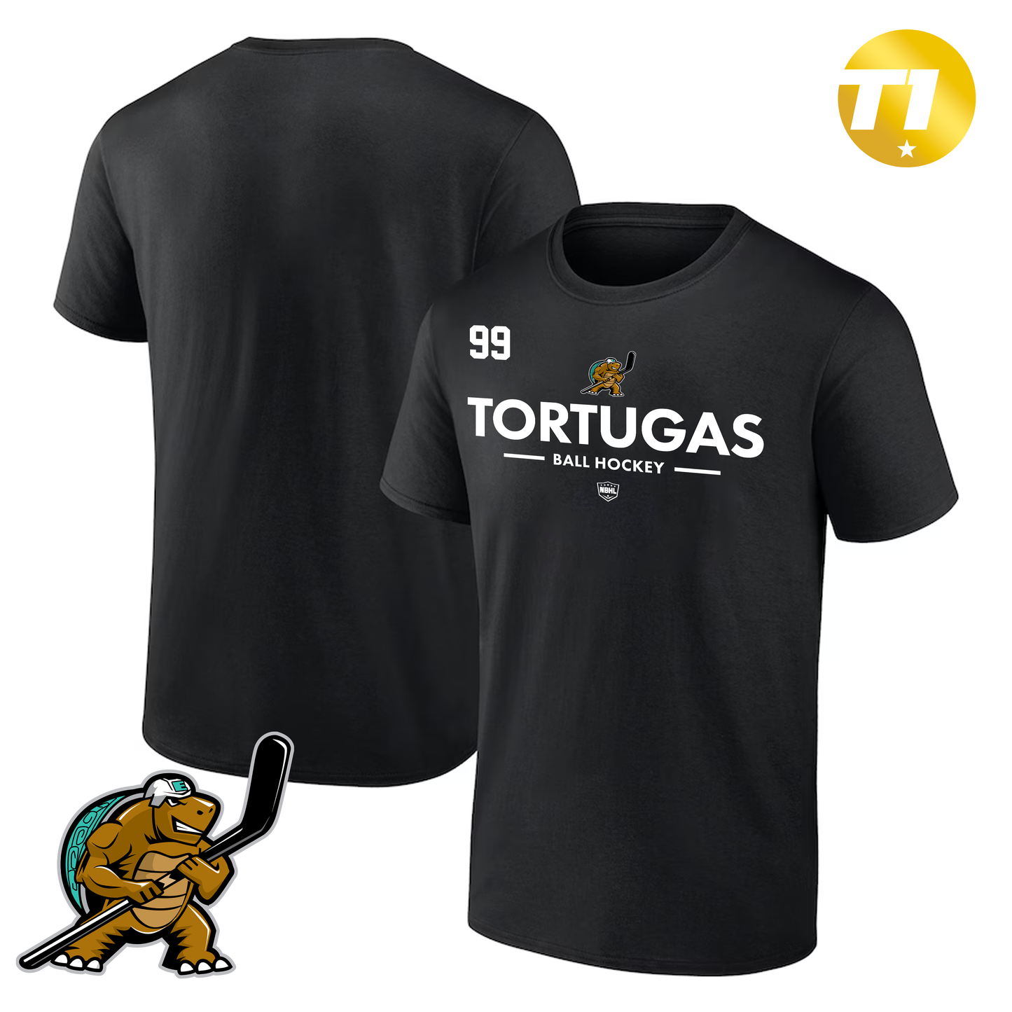 Evesham Tortugas 2026 Authentic Pro Primary T-Shirt