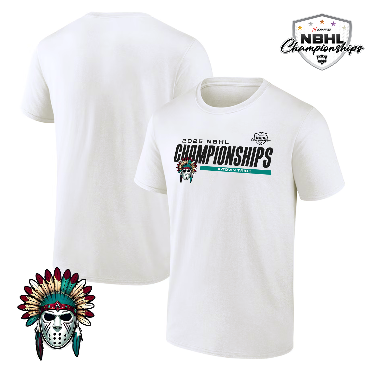 A-Town Tribe 2025 NBHL Championships T-Shirt