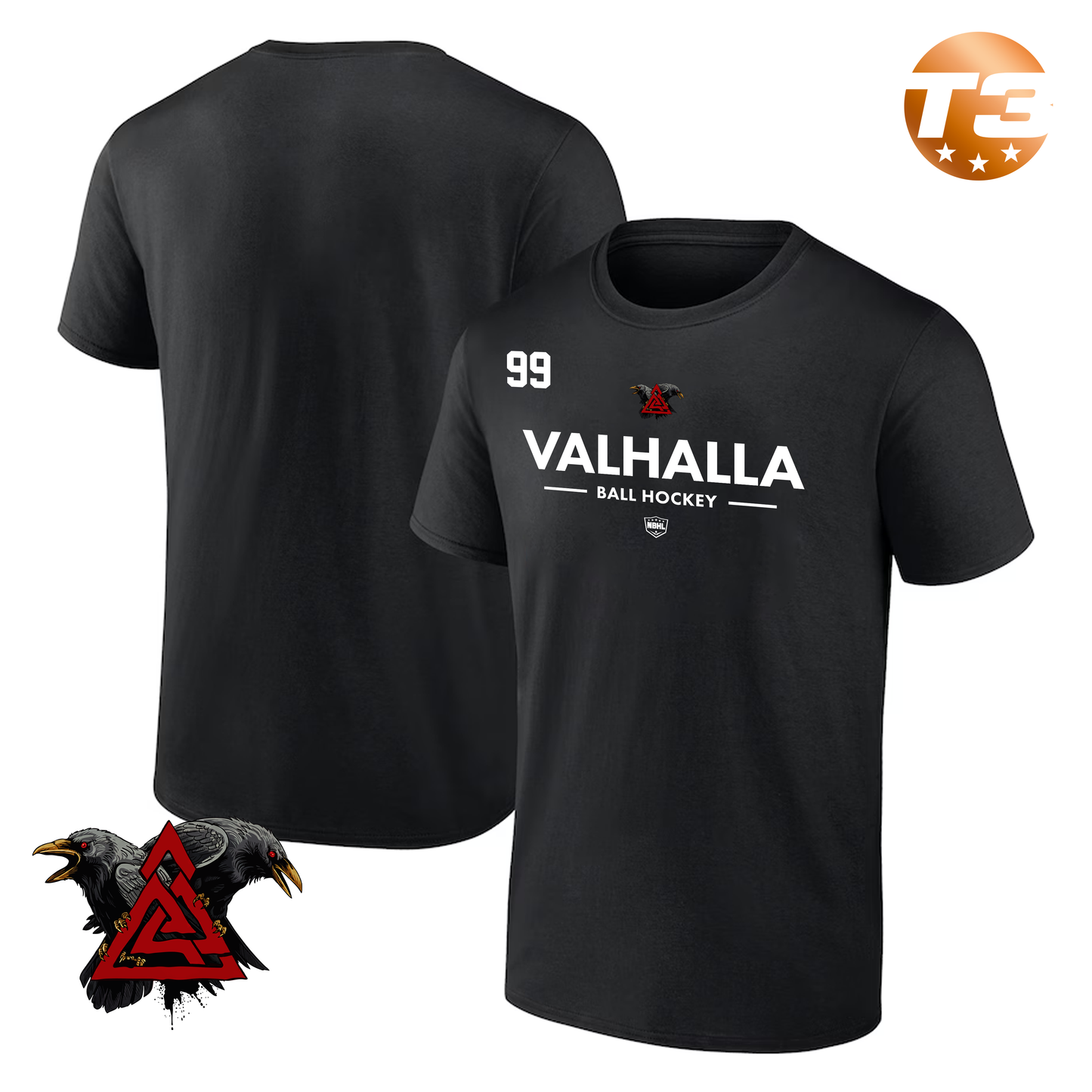 McKnight Valhalla 2026 Authentic Pro Primary T-Shirt