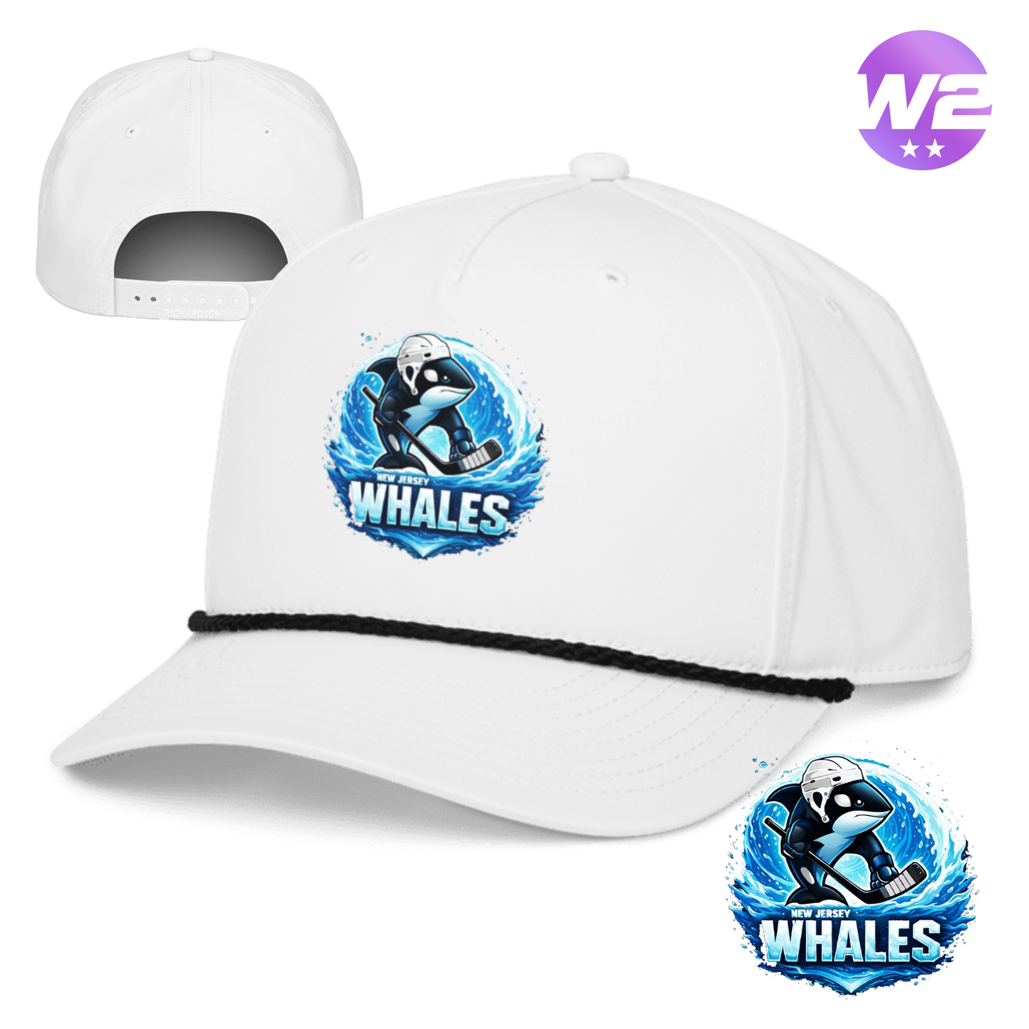 New Jersey Whales 2026 Rope Cap