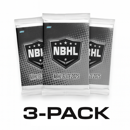 2025 NBHL Elite Trading Card 3-Pack