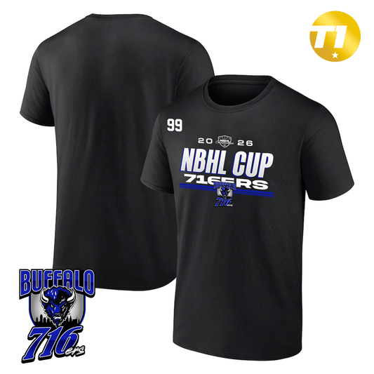 Buffalo 716ers 2026 NBHL Cup Player Tee