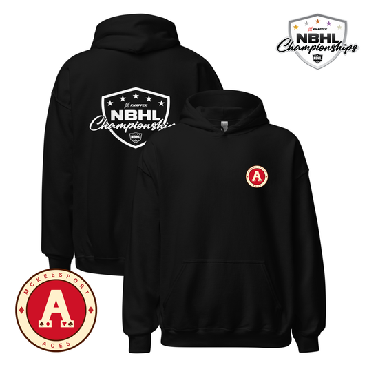 McKeesport Aces 2025 NBHL Championships Team Hoodie