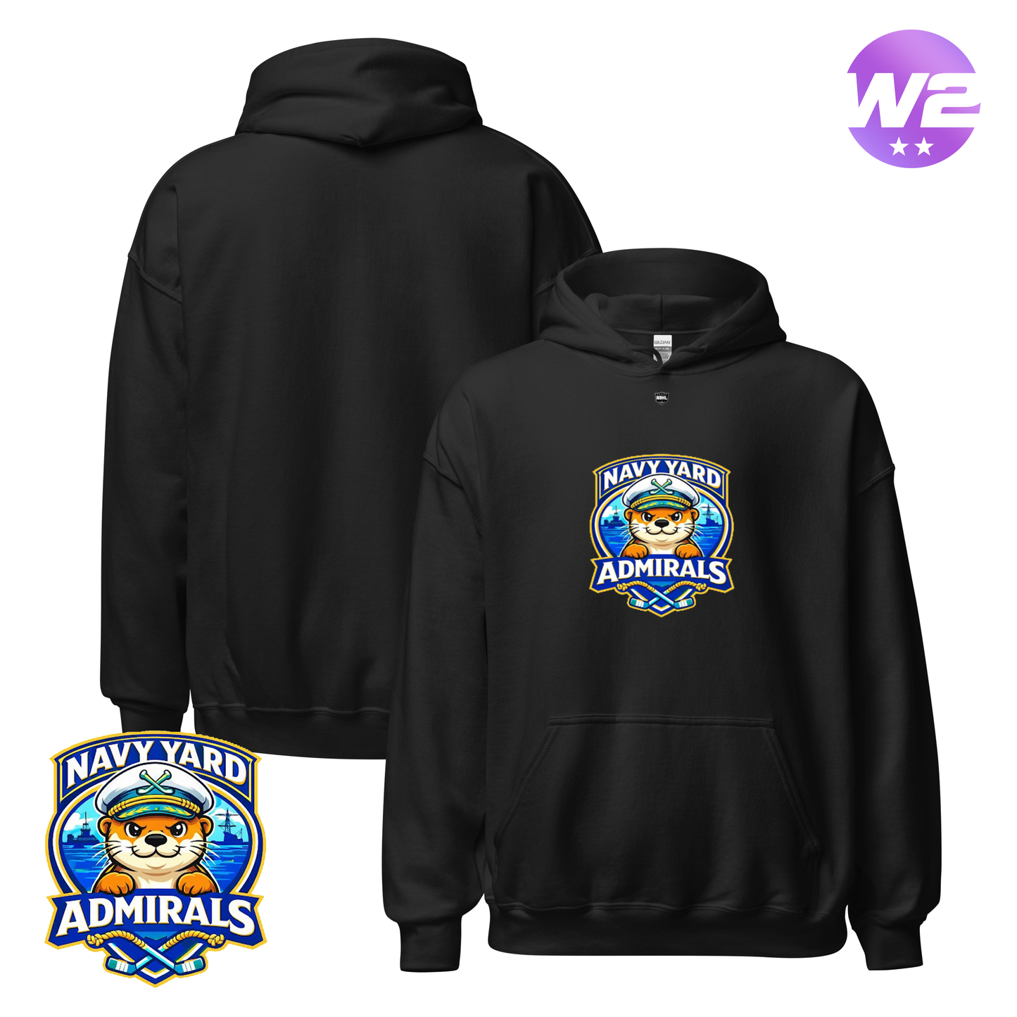 Navy Yard Admirals 2026 Classic Logo Hoodie