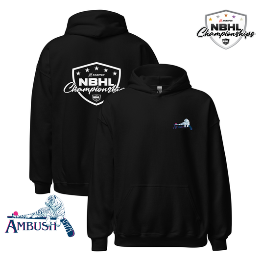 Annapolis Ambush 2025 NBHL Championships Team Hoodie