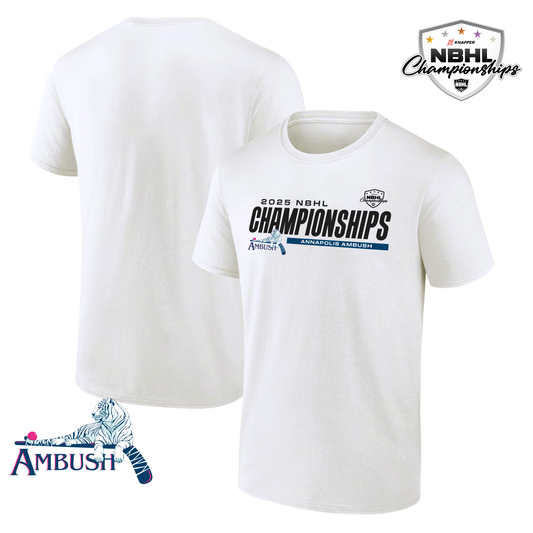 Annapolis Ambush 2025 NBHL Championships T-Shirt