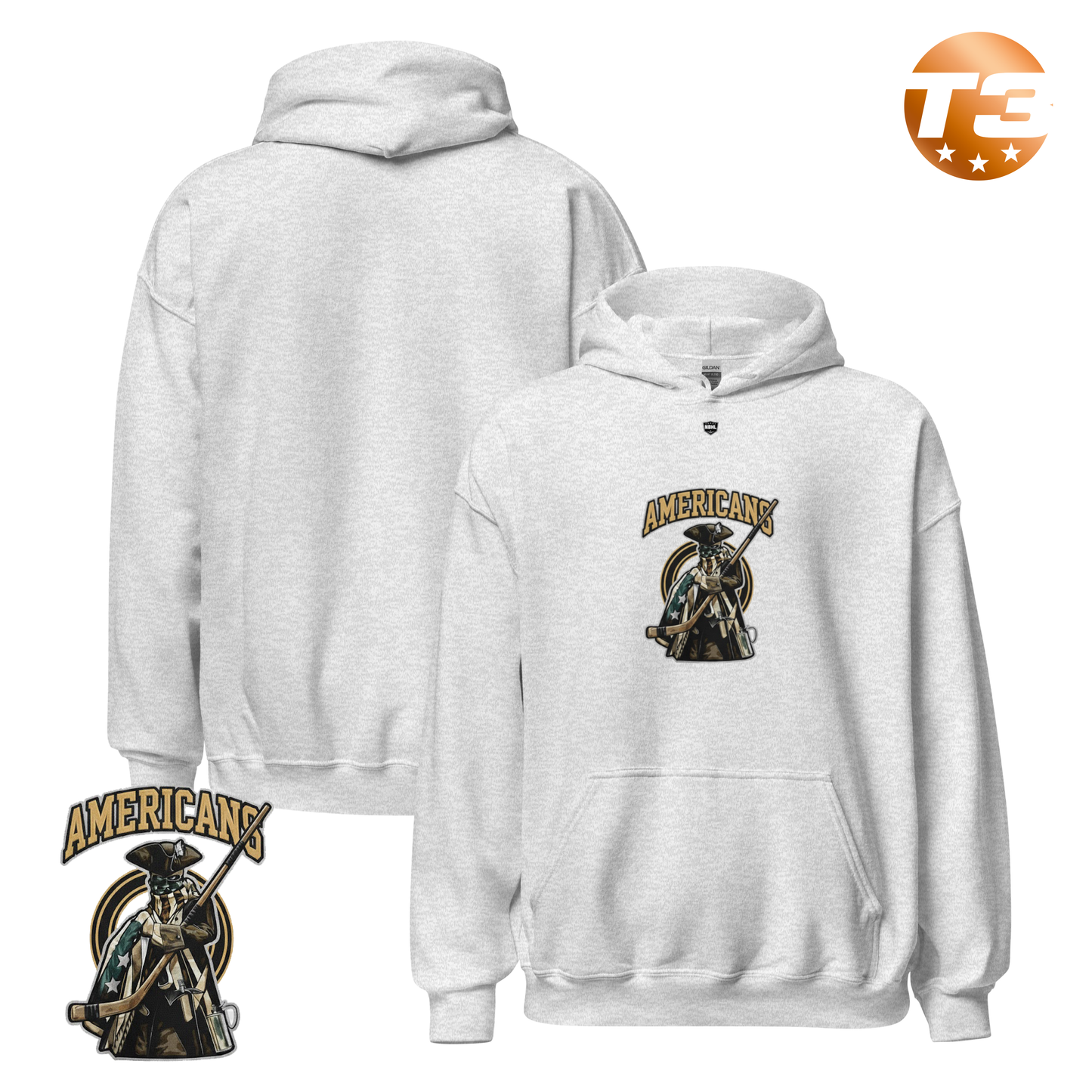 Jefferson Hills Americans 2026 Classic Logo Hoodie