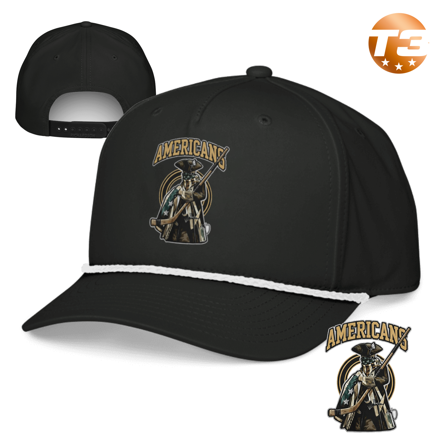 Jefferson Hills Americans 2026 Rope Cap