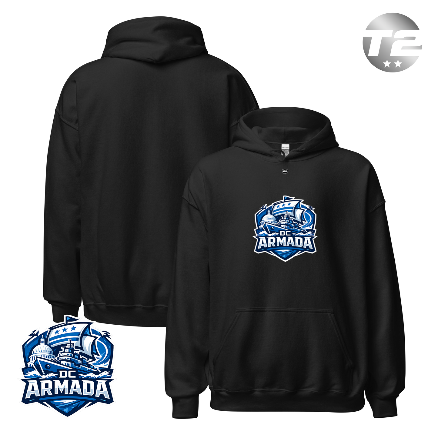 Washington DC Armada 2026 Classic Logo Hoodie