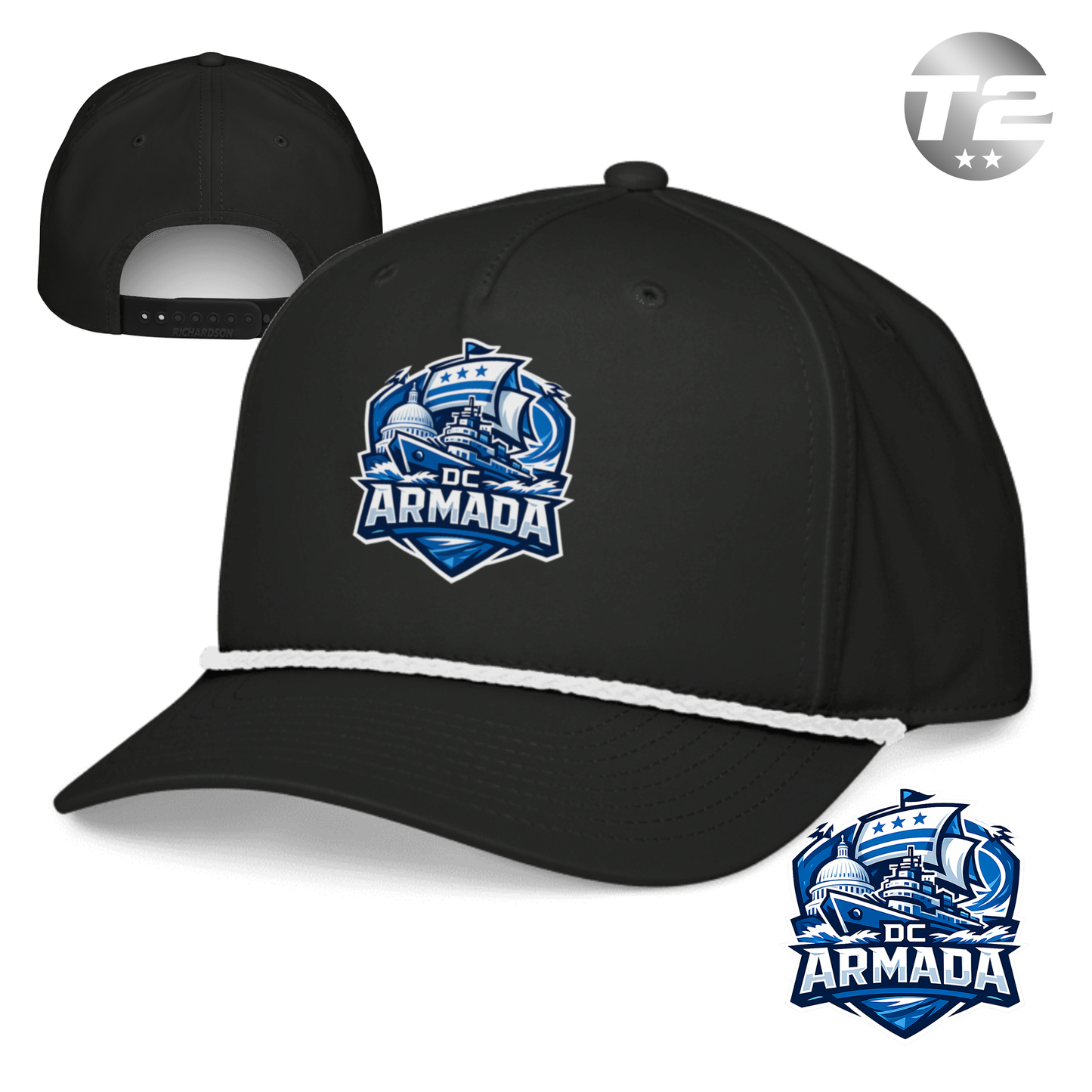 Washington DC Armada 2026 Rope Cap