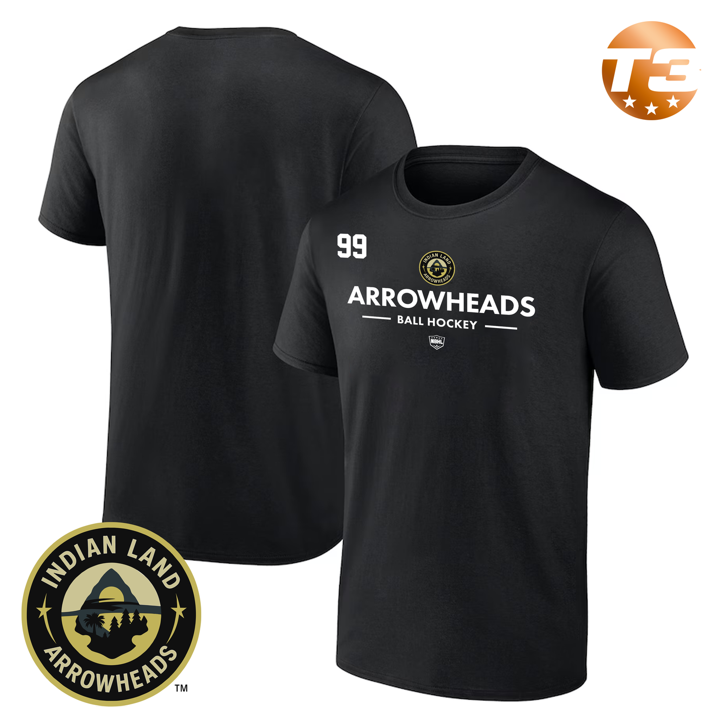 Indian Land Arrowheads 2026 Authentic Pro Primary T-Shirt