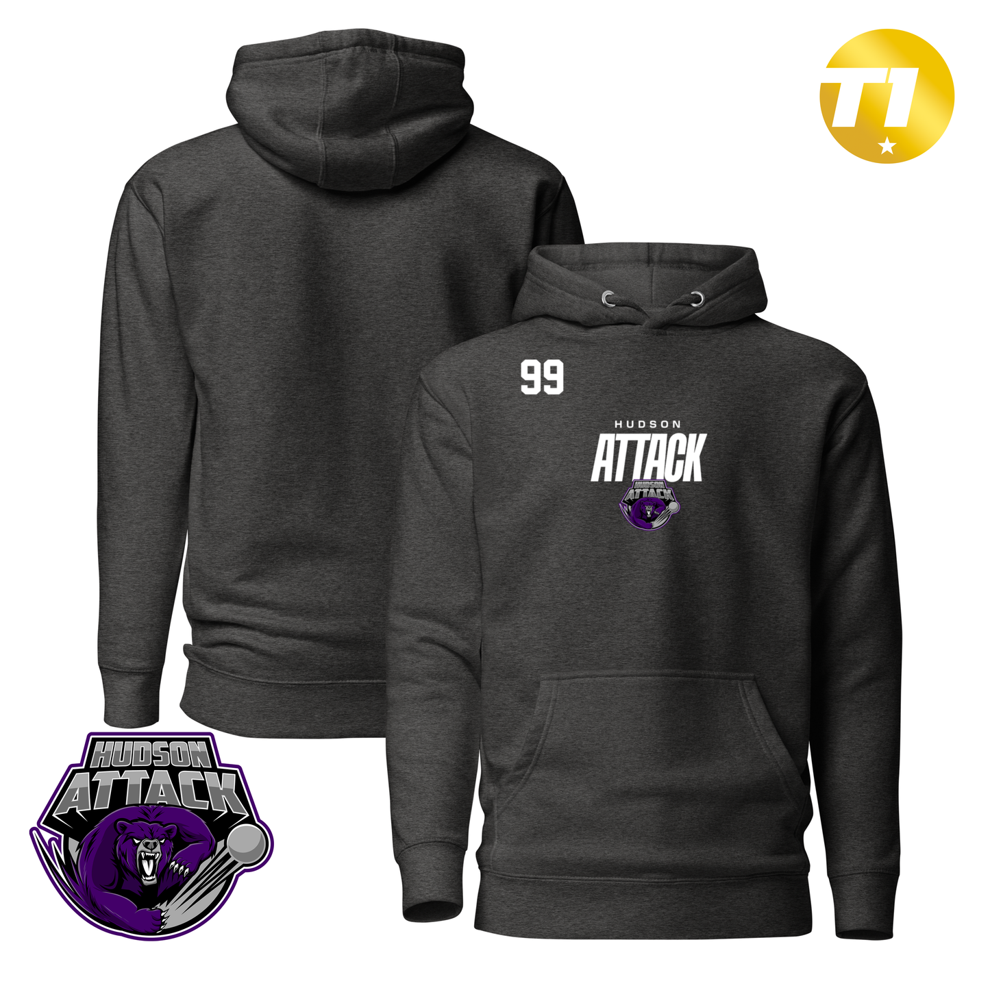 Hudson Attack 2026 Performance Player Hoodie