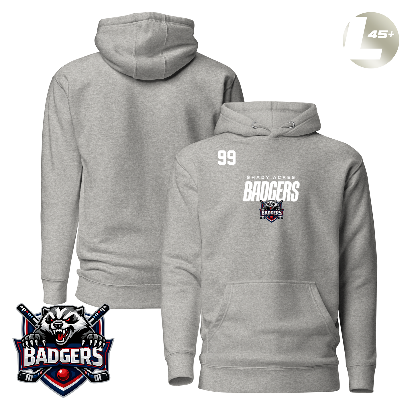 Shady Acres Badgers 2026 Performance Player Hoodie