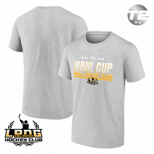 Long Island Ball Hockey Club 2026 NBHL Cup Player Tee
