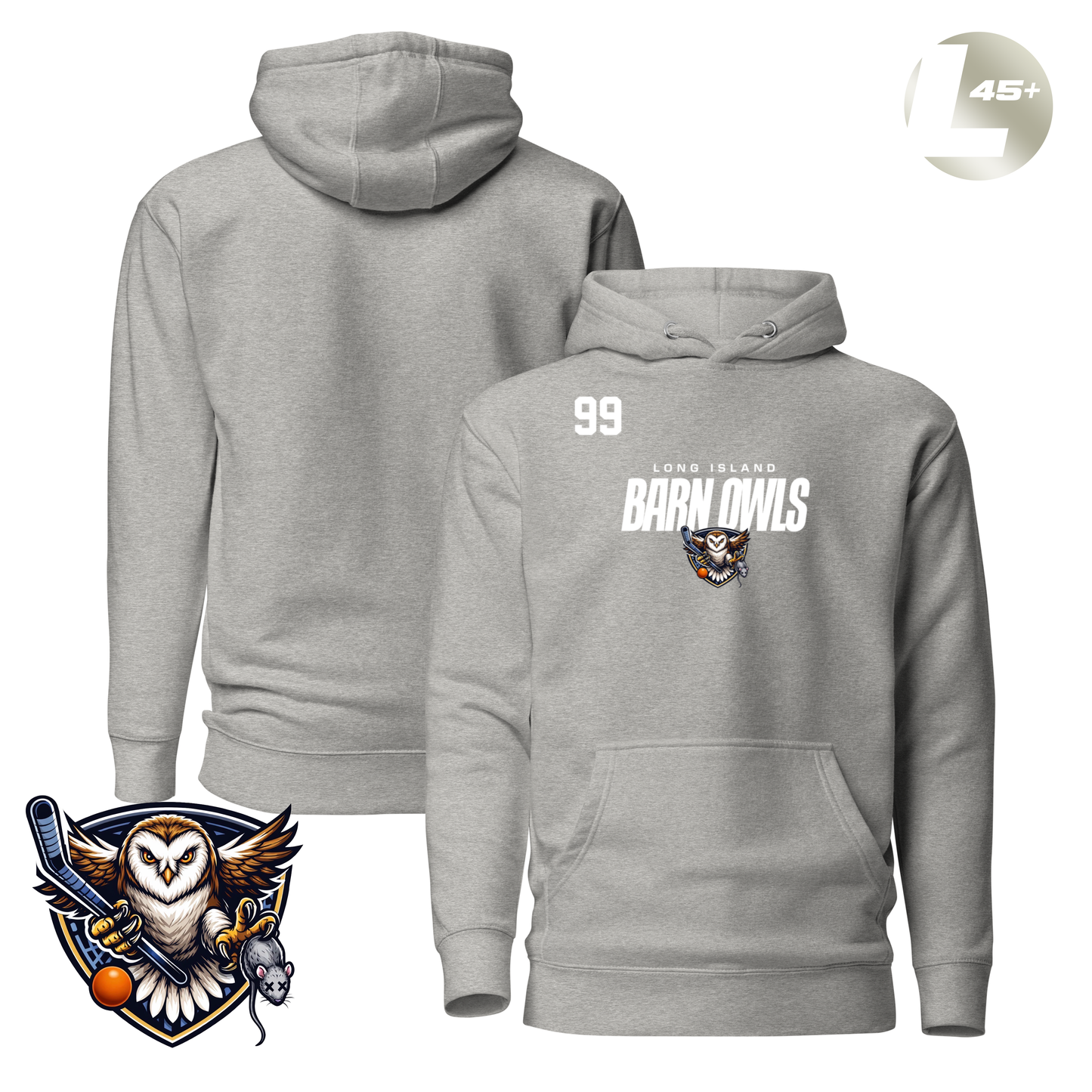 Long Island Barn Owls 2026 Performance Player Hoodie