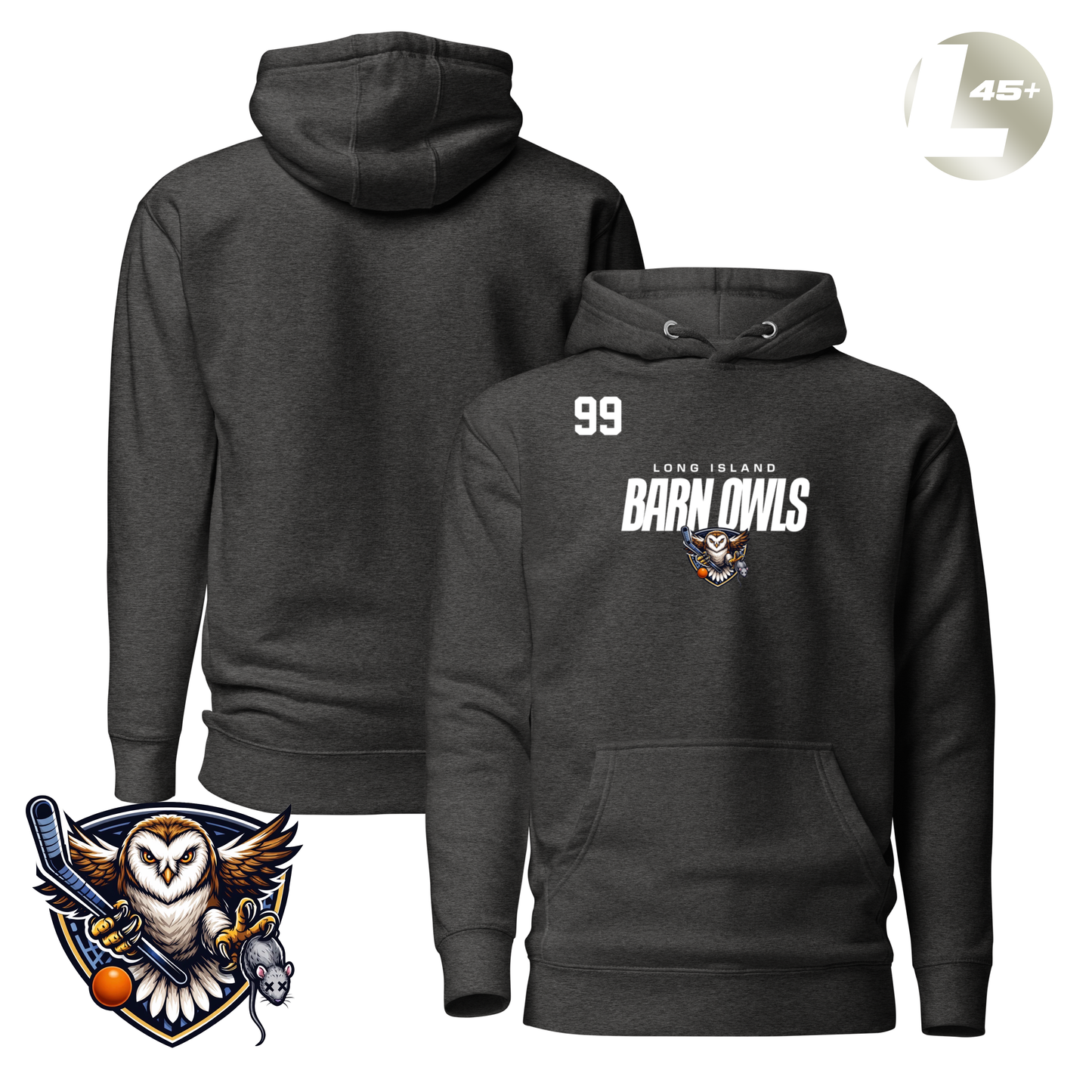Long Island Barn Owls 2026 Performance Player Hoodie