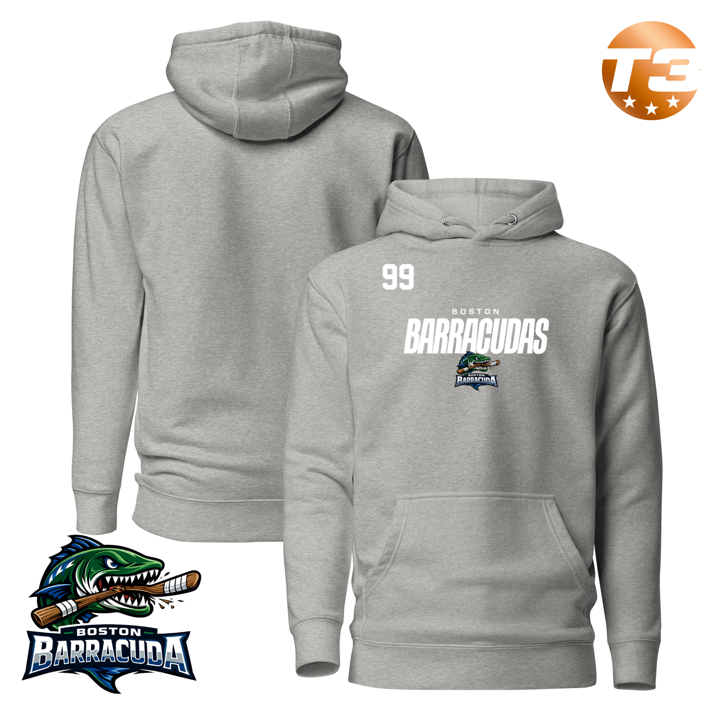 Boston Barracudas 2026 Performance Player Hoodie