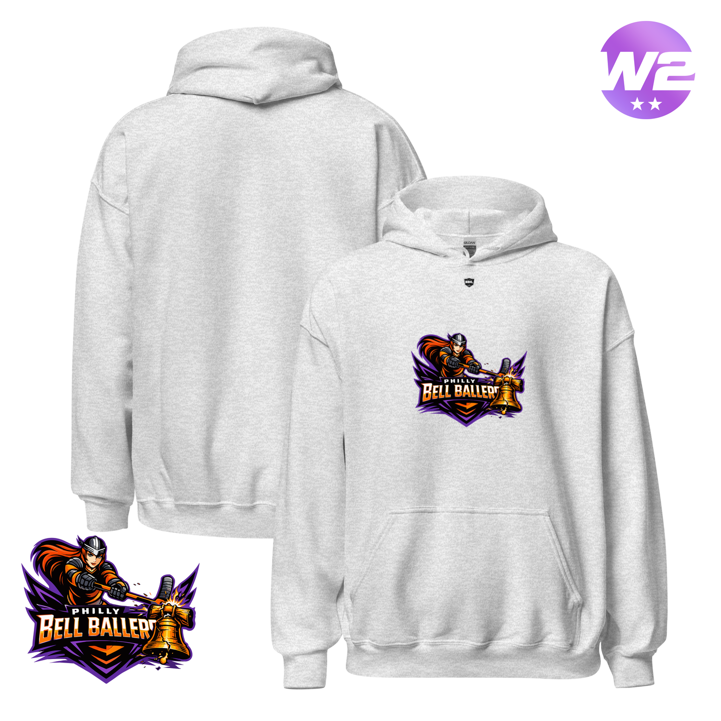 Philly Bell Ballers 2026 Classic Logo Hoodie