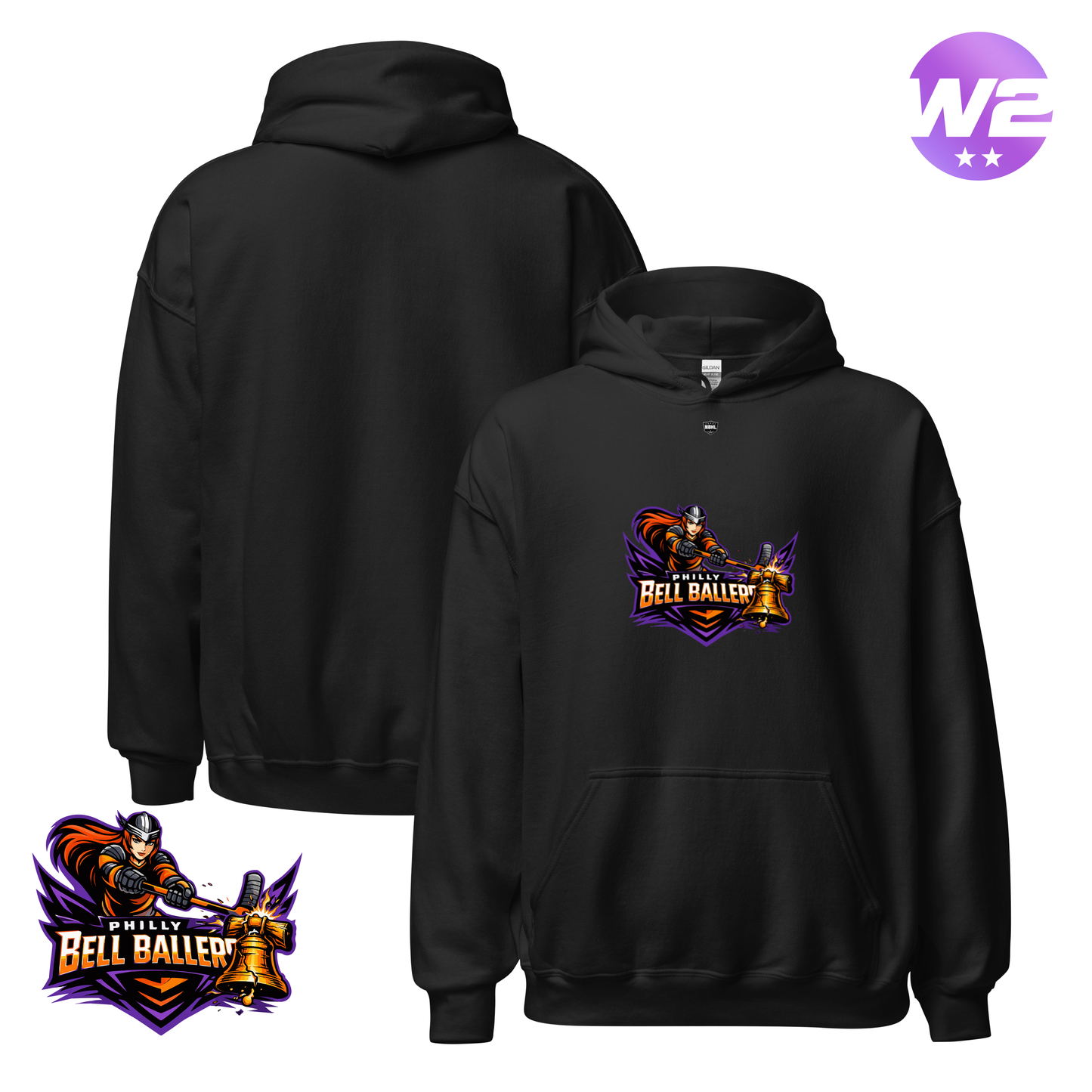 Philly Bell Ballers 2026 Classic Logo Hoodie