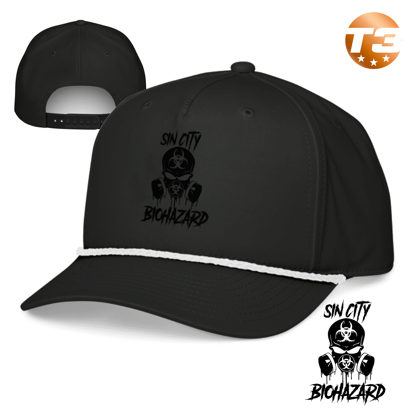 Sin City Biohazard 2026 Rope Cap