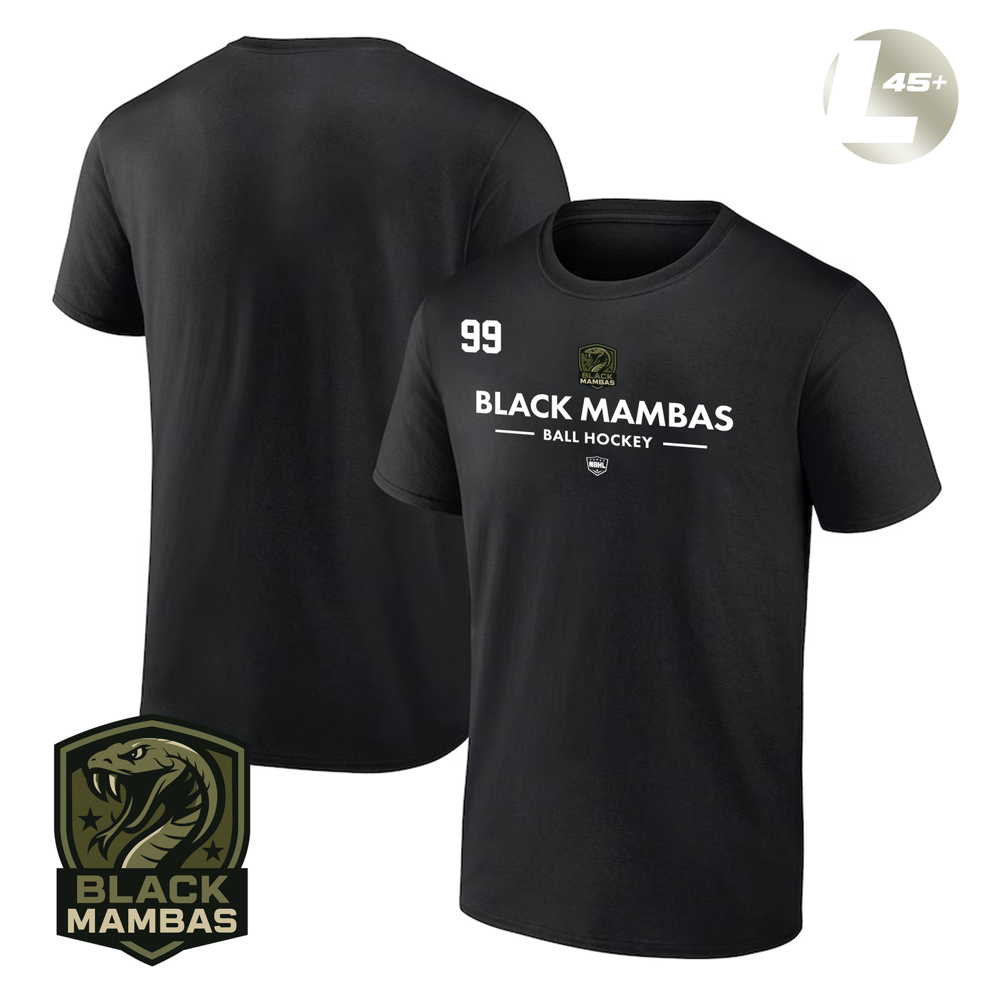 Buffalo Black Mambas 2026 Authentic Pro Primary T-Shirt