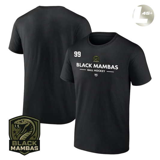 Buffalo Black Mambas 2026 Authentic Pro Primary T-Shirt