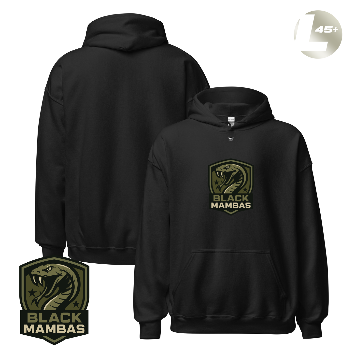 Buffalo Black Mambas 2026 Classic Logo Hoodie