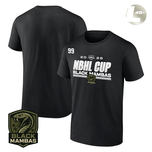 Buffalo Black Mambas 2026 NBHL CUP PLAYER TEE