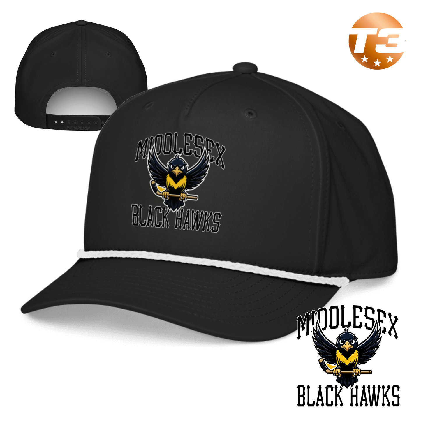 Middlesex Blackhawks 2026 Rope Cap