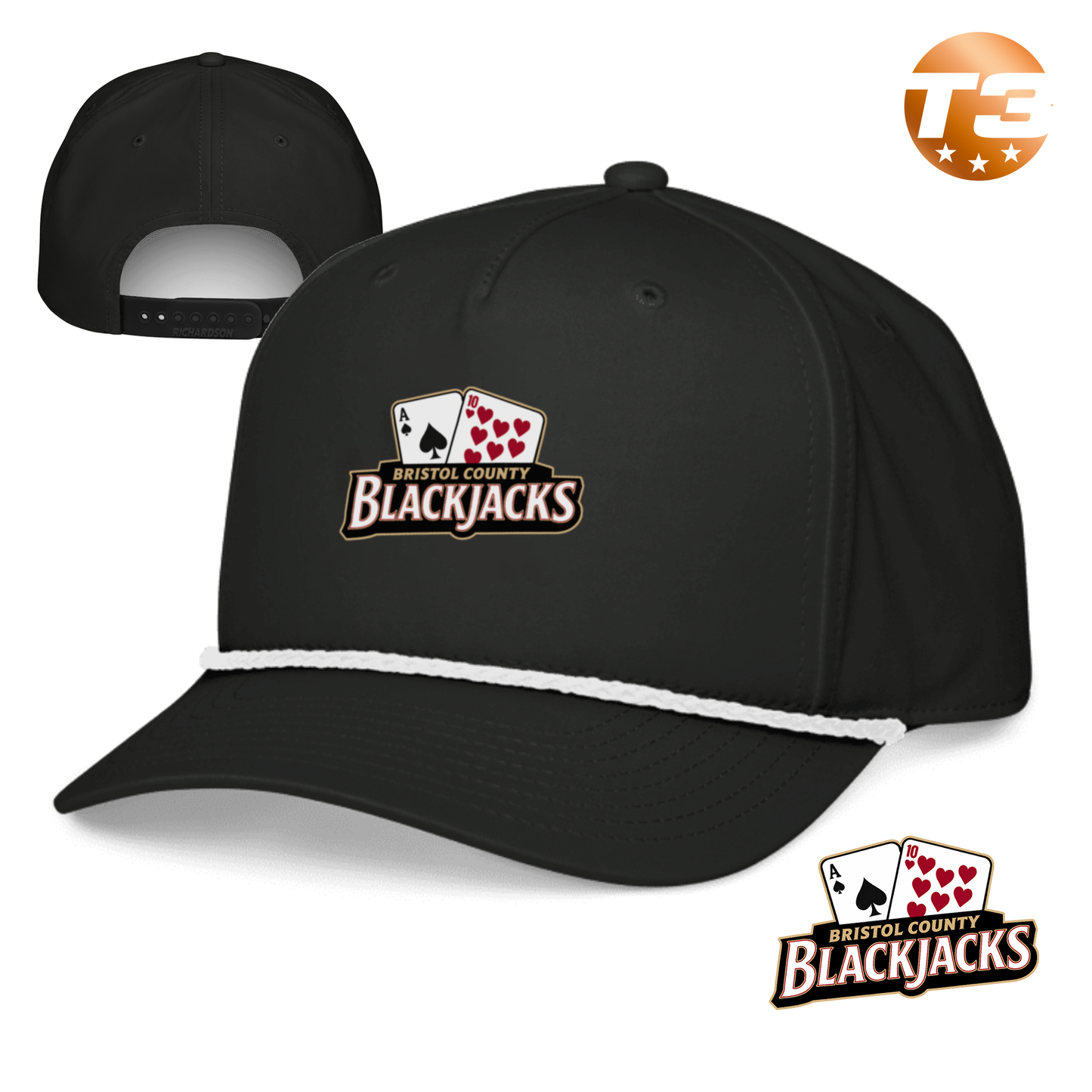 Bristol County Blackjacks 2026 Rope Cap