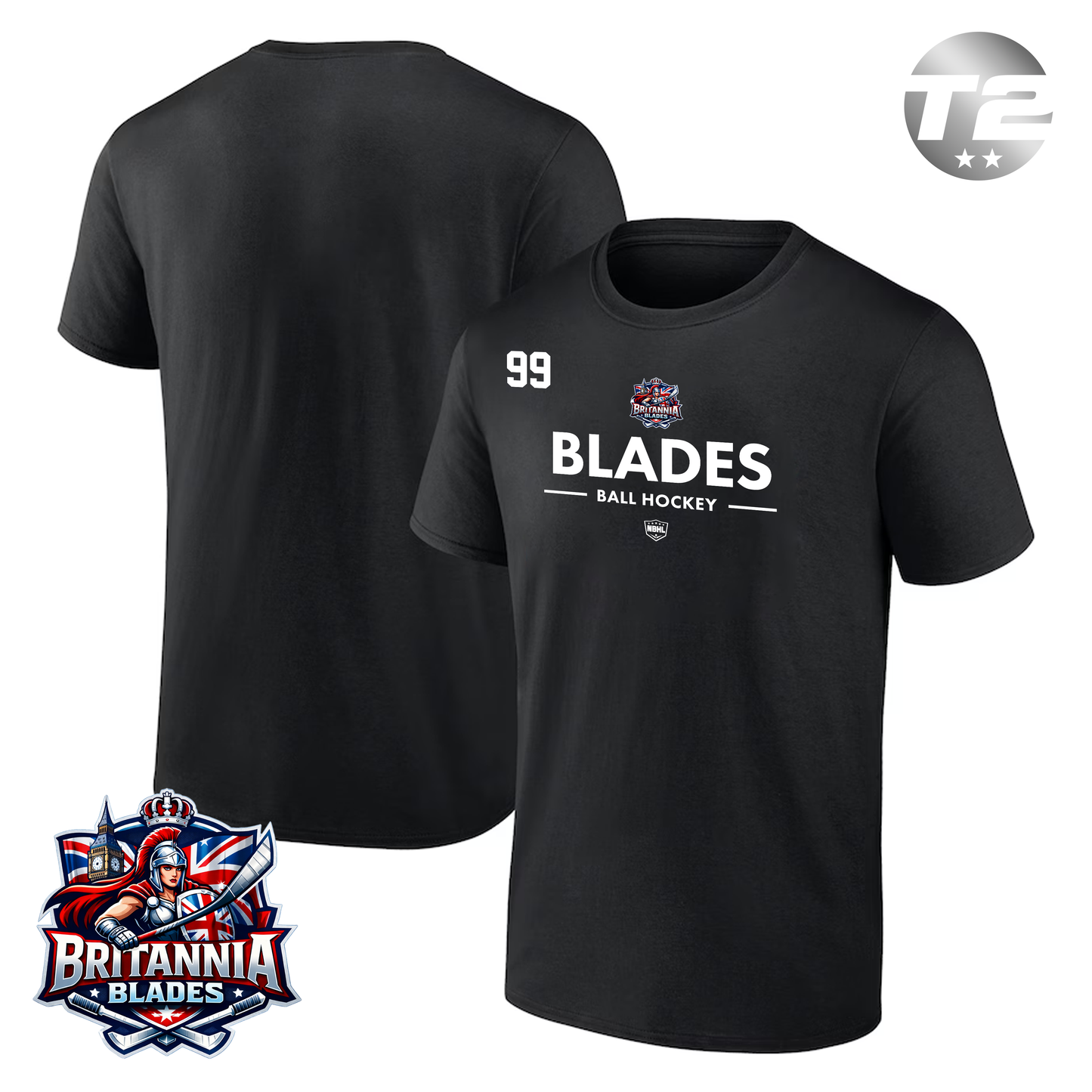 Brittania Blades 2026 Authentic Pro Primary T-Shirt