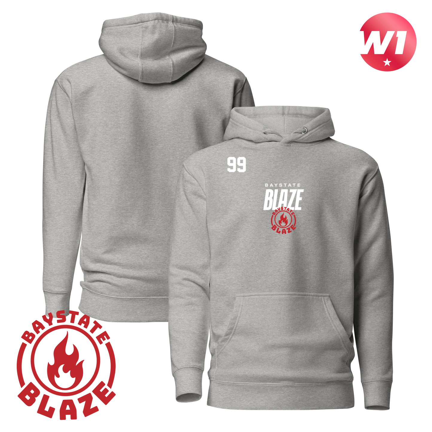 Baystate Blaze 2026 Performance Player Hoodie
