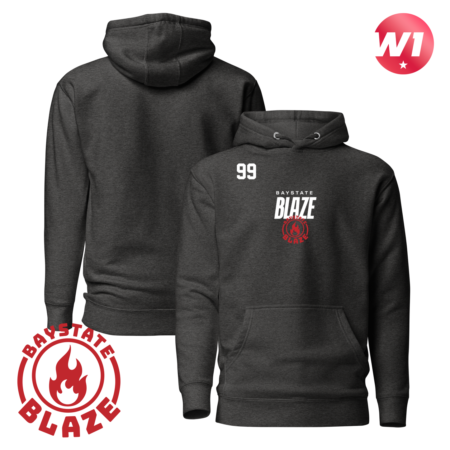 Baystate Blaze 2026 Performance Player Hoodie