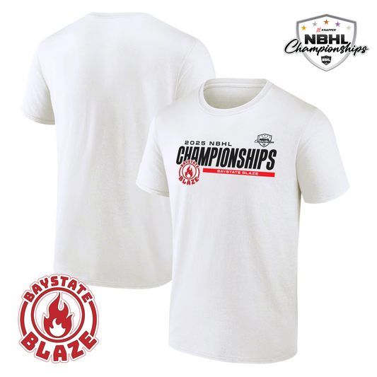 Baystate Blaze 2025 NBHL Championships T-Shirt