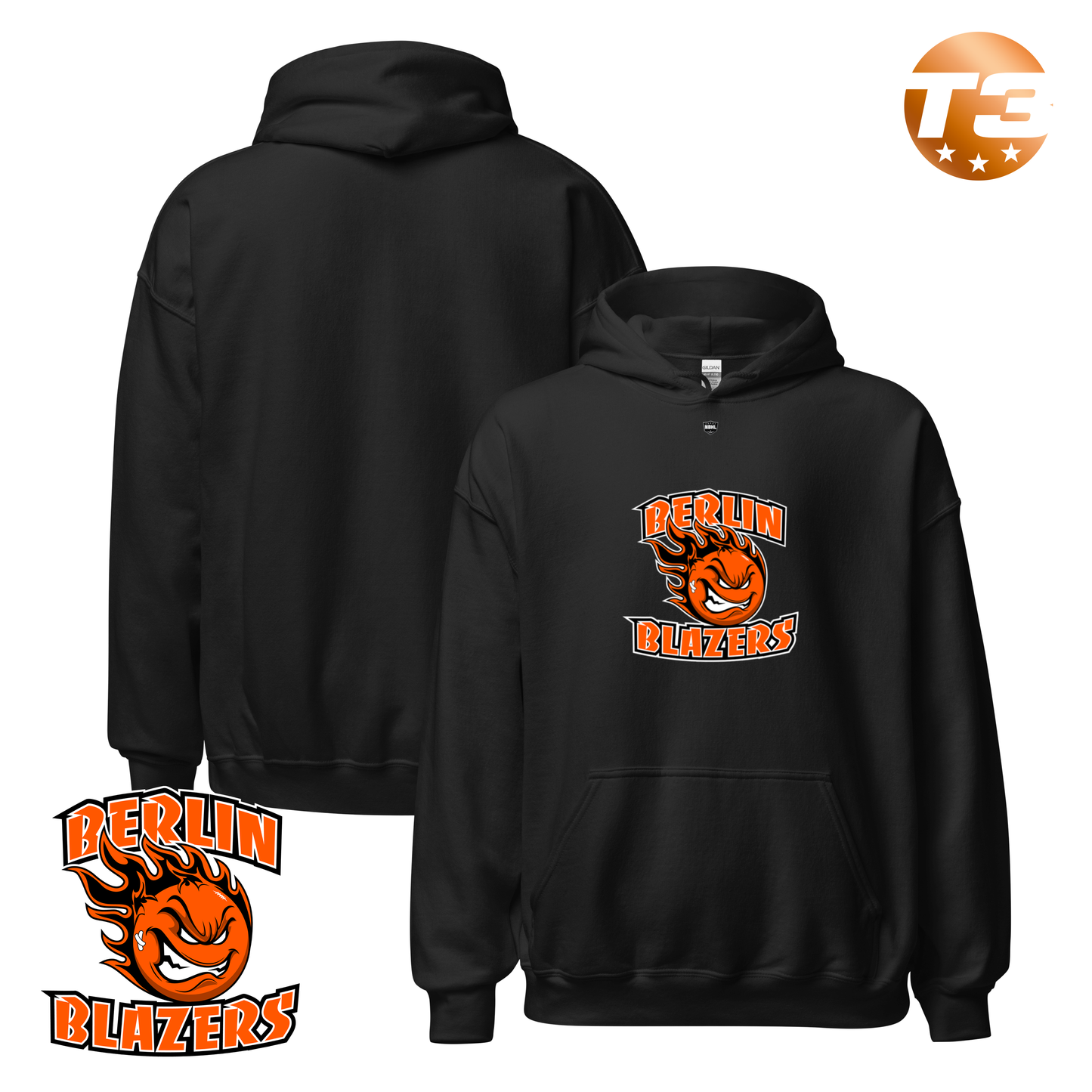 Berlin Blazers 2026 Classic Logo Hoodie