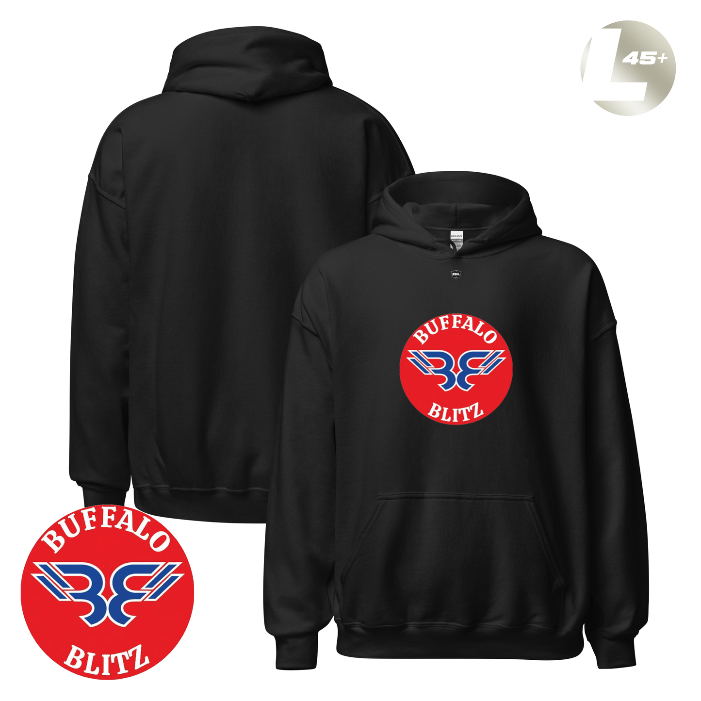Buffalo Blitz 2026 Classic Logo Hoodie