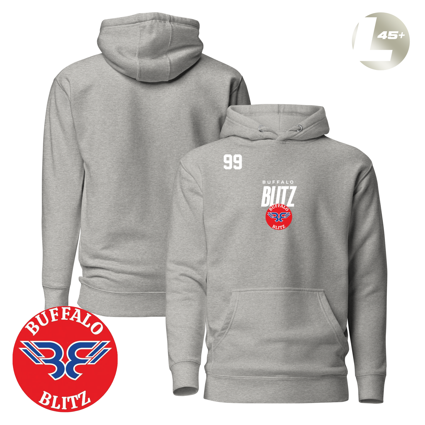 Buffalo Blitz 2026 Performance Player Hoodie